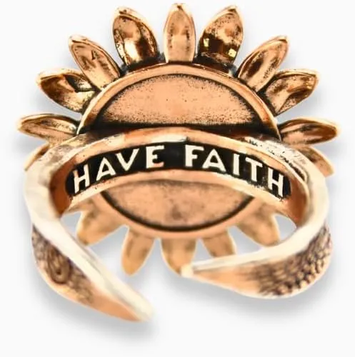 HAVE FAITH | SUNFLOWER | Inspire Ring