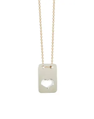 Heart Tag Necklace