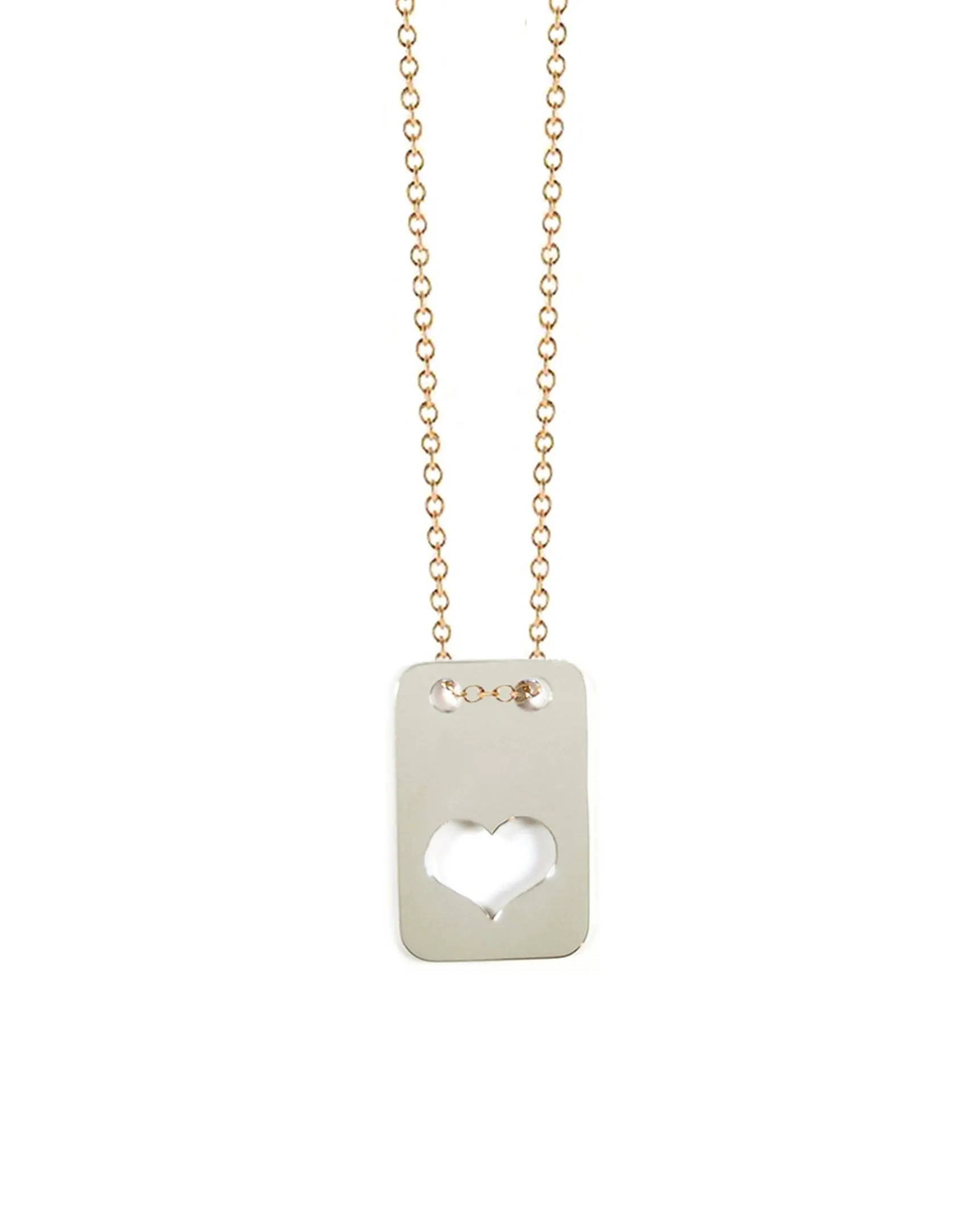 Heart Tag Necklace