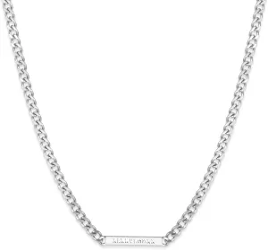 HELLOICE Custom Name Necklace 5mm Cuban Chain Link Personalized Openwork Engraved 18K Gold Plated Stainless Steel Cuban Chain ID Necklace with 17" 2"(Extender) for Men and Women