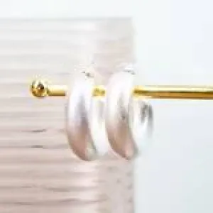 Jaden Silverstone Textured Earrings