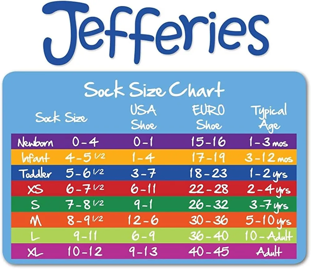Jefferies Socks Girls 2-6X School Uniform Knee High 3 Pair Pack