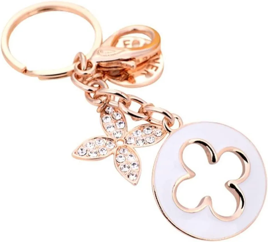 JewelbeautyGold Tone Cute Butterfly Bag Charm Keychain Car Key Chain with Key Rings for Women Girls Gifts