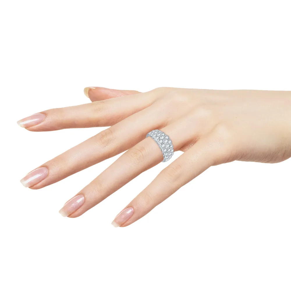 KATARINA 1 cttw Diamond Anniversary Ring