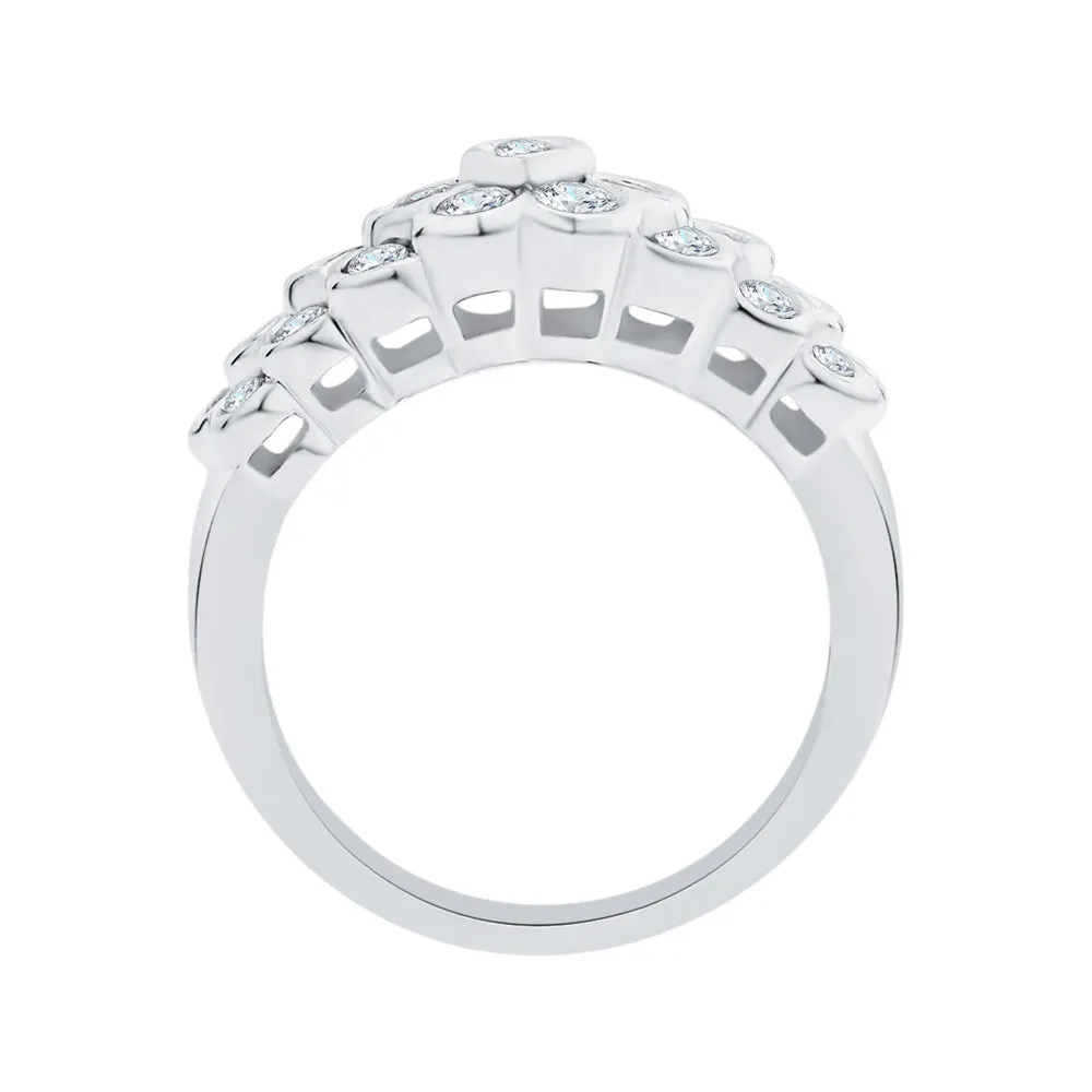 KATARINA 1 cttw Diamond Anniversary Ring