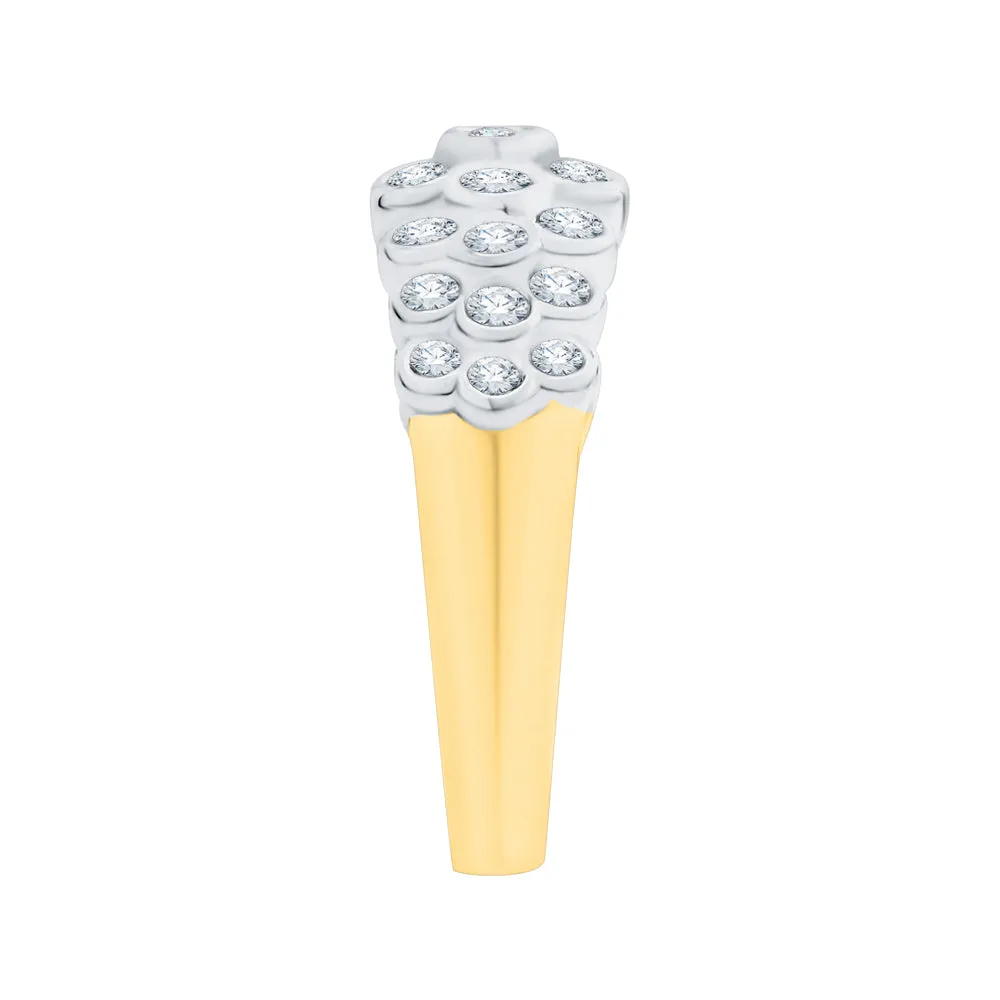 KATARINA 1 cttw Diamond Anniversary Ring
