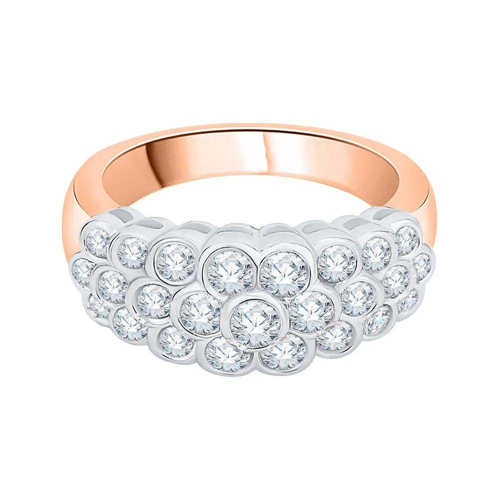 KATARINA 1 cttw Diamond Anniversary Ring