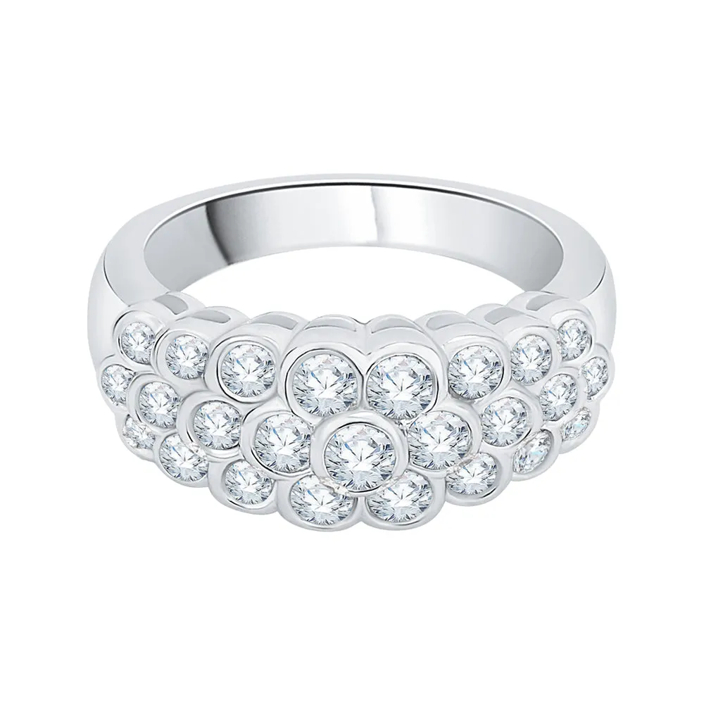 KATARINA 1 cttw Diamond Anniversary Ring