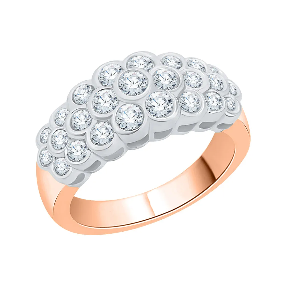 KATARINA 1 cttw Diamond Anniversary Ring