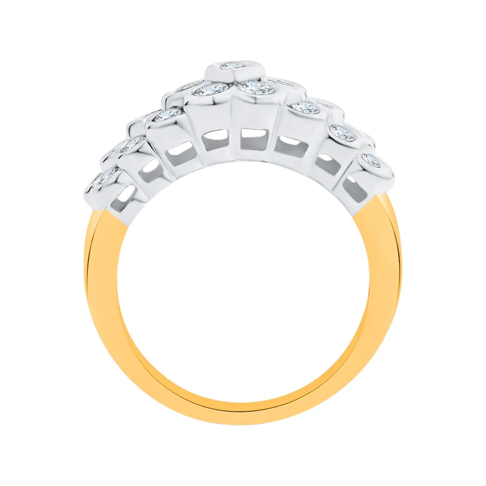 KATARINA 1 cttw Diamond Anniversary Ring