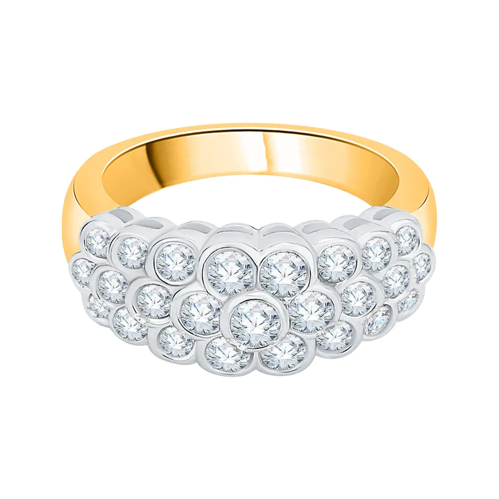 KATARINA 1 cttw Diamond Anniversary Ring