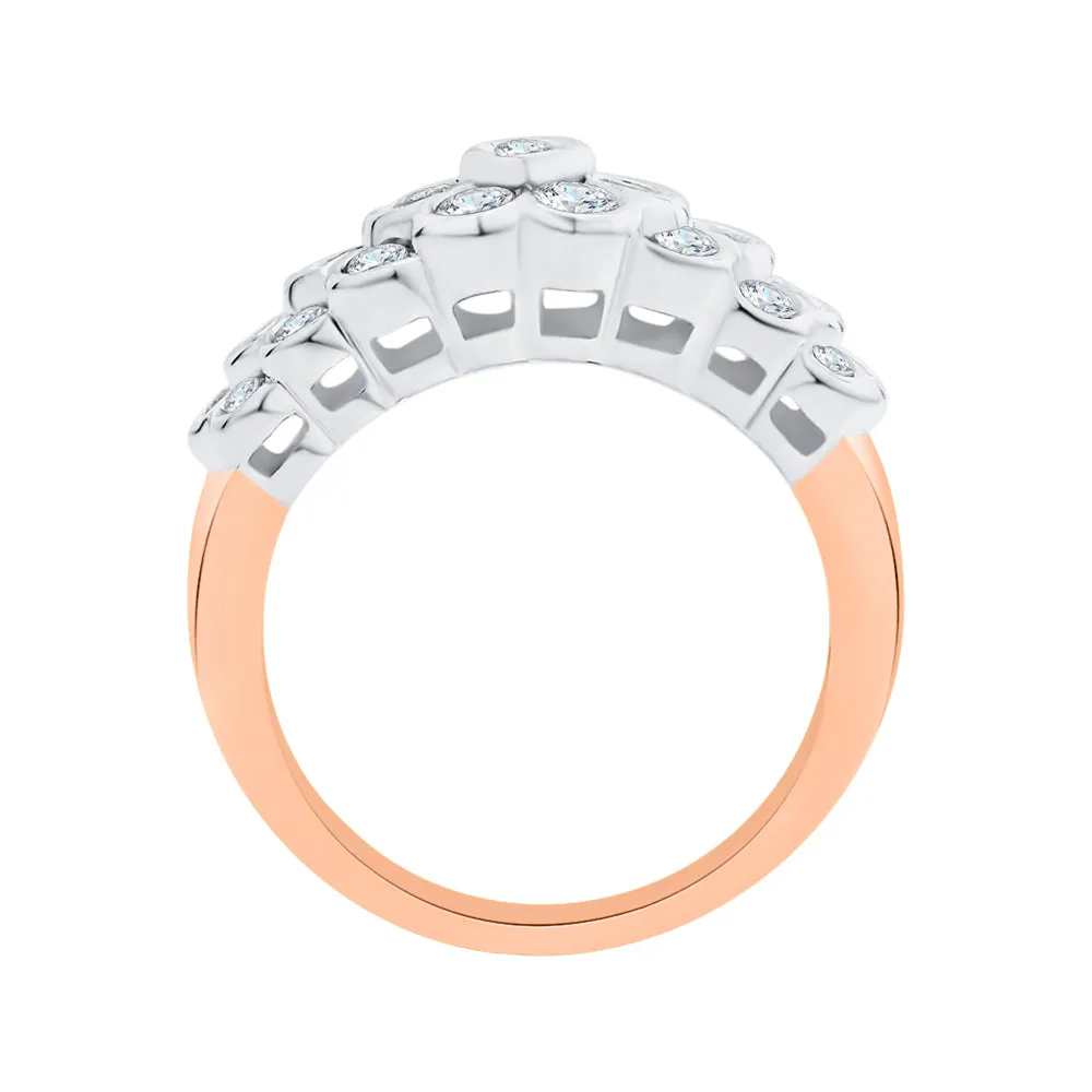 KATARINA 1 cttw Diamond Anniversary Ring