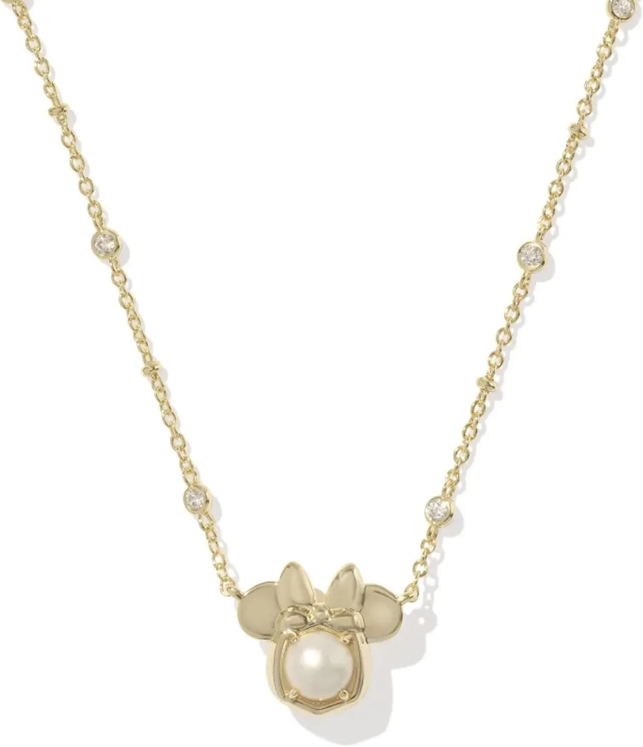 Kendra Scott x Disney Minnie Mouse Short Pendant Necklace, Fashion Jewelry for Women