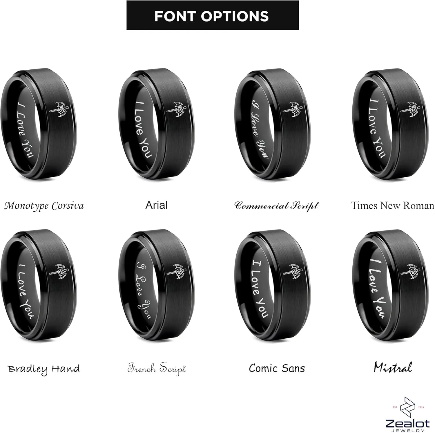 Male Adventure Game Lovers Ring - Brushed Step Bevel Edge Dome 7mm Yellow Grey Polished Blue Gray Women Black Flat Cut Wedding Men 18k Rose Gold 9mm Tungsten Band 8mm