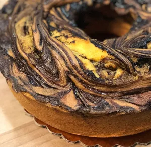Marble Pound Cake Ring