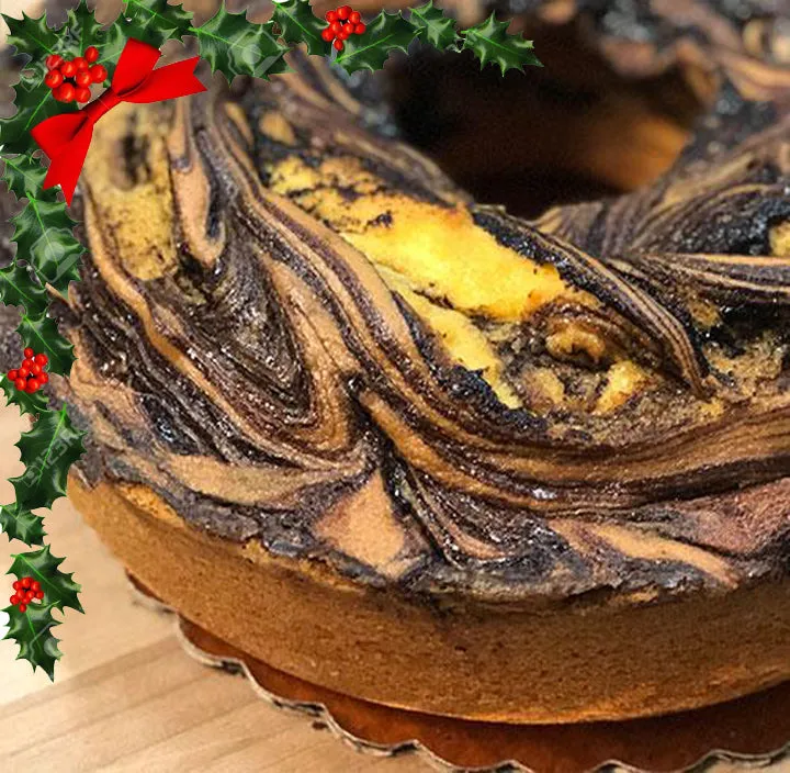 Marble Pound Cake Ring