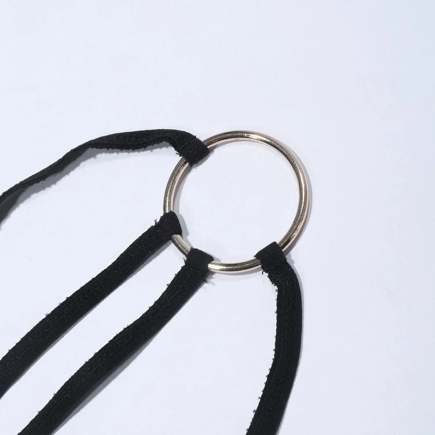 Men'S Sexy Thong Pouch Underwear Seamless Chain Ring G-Strings Low Rise Butt-Flaunting Stretch Jock-Straps With Ball Pouch