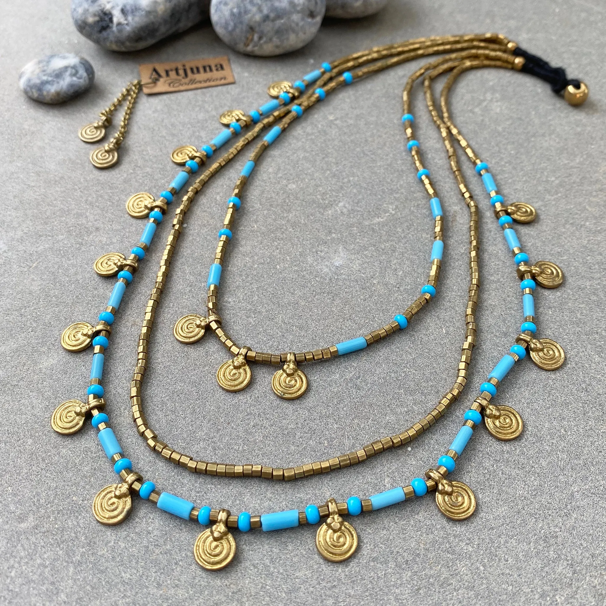 Mia Layered Necklace ☆Turquoise☆