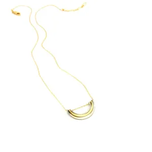 Mixed Nested Petal Necklace