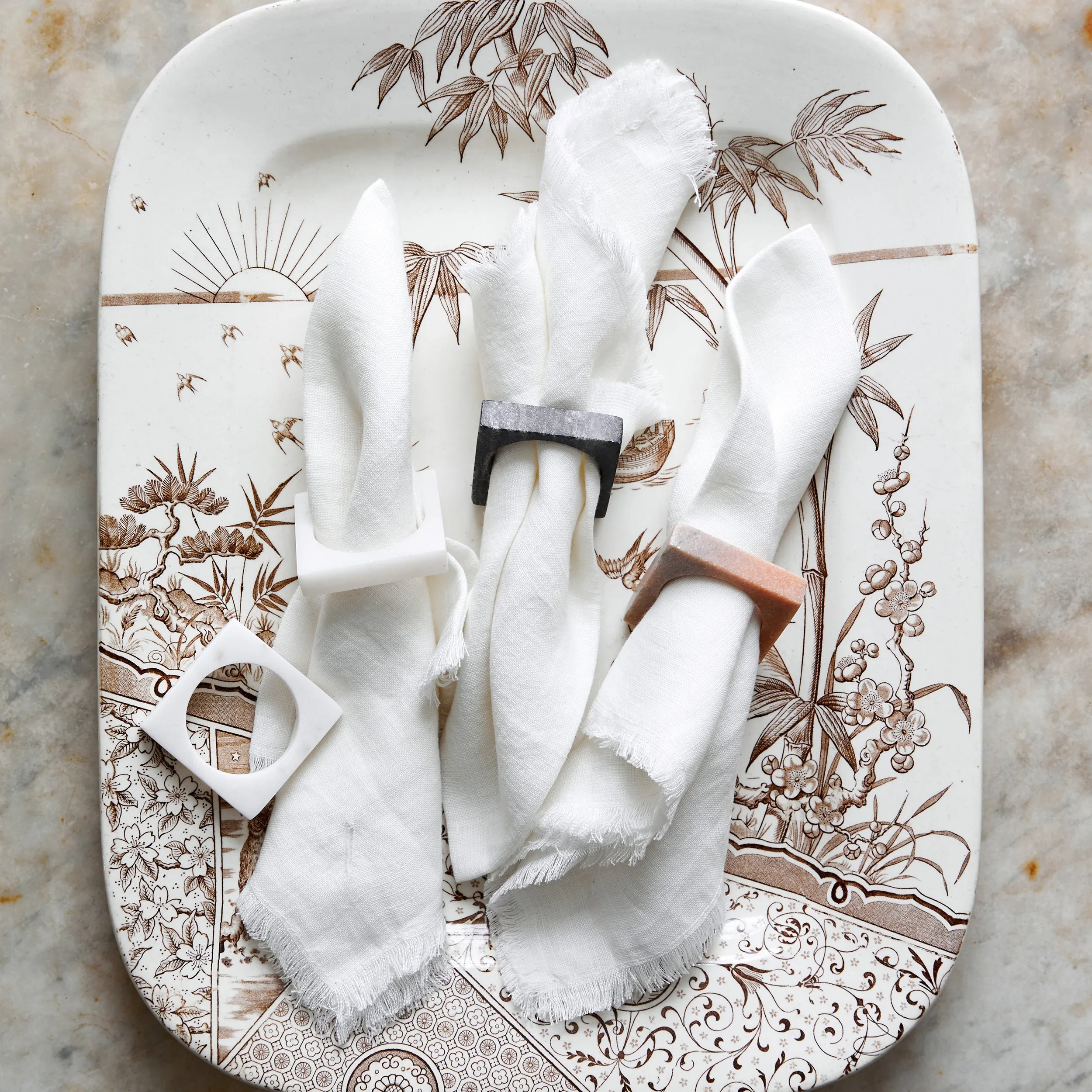 Modernist Napkin Ring (Set of 4)
