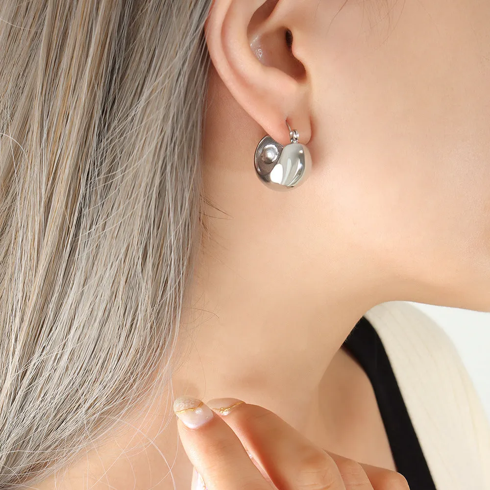Natalia Hoops Earrings