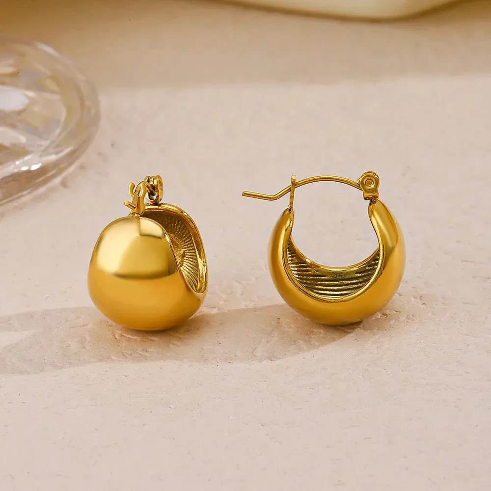 Natalia Hoops Earrings