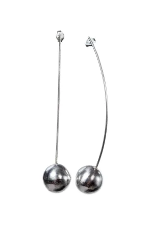 Not Your Berry Silver Earrings
