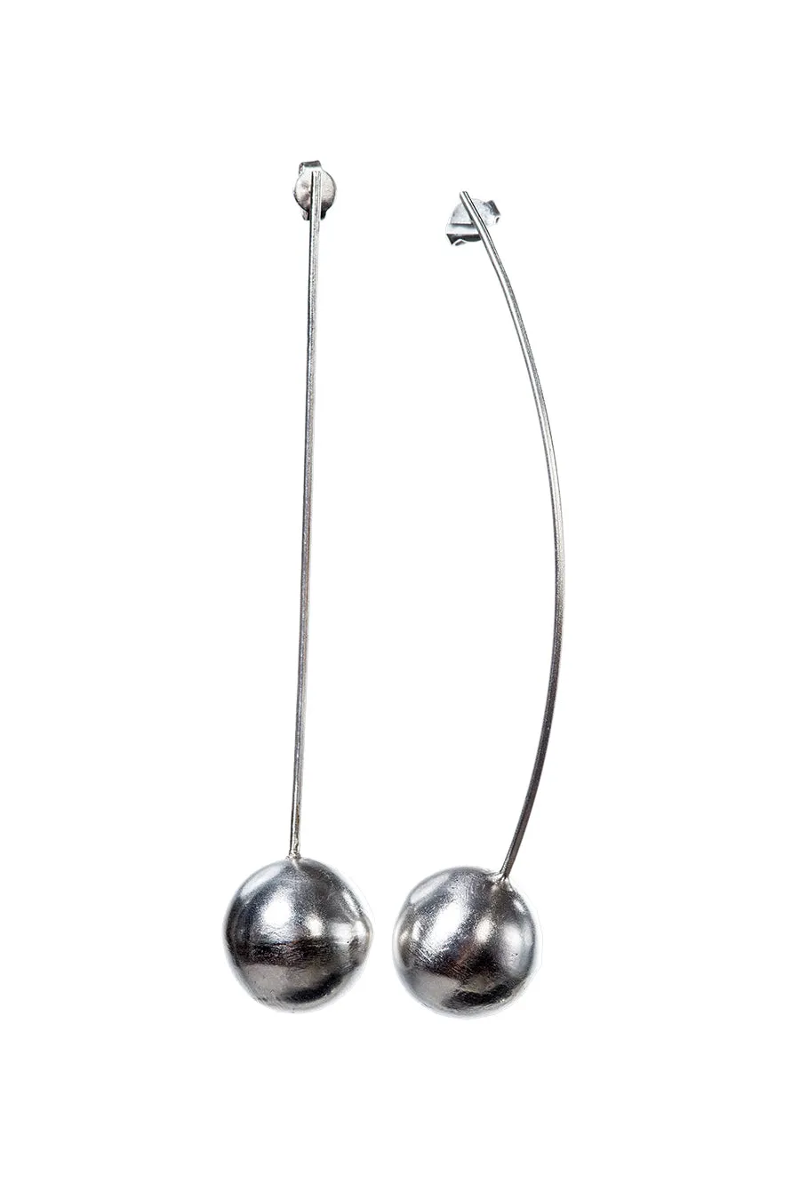 Not Your Berry Silver Earrings