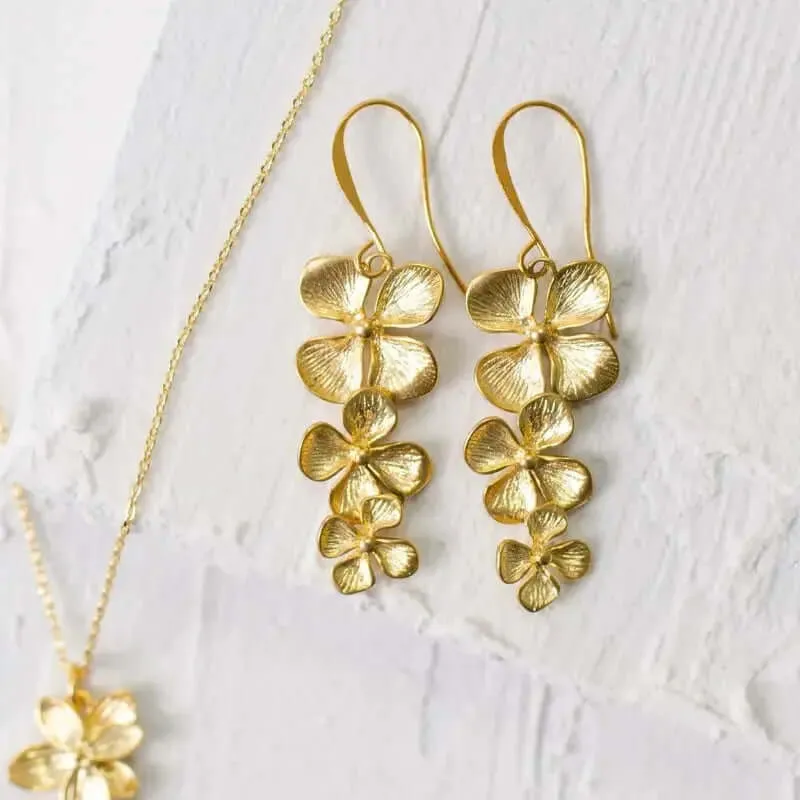 Orchid Tropical Earrings