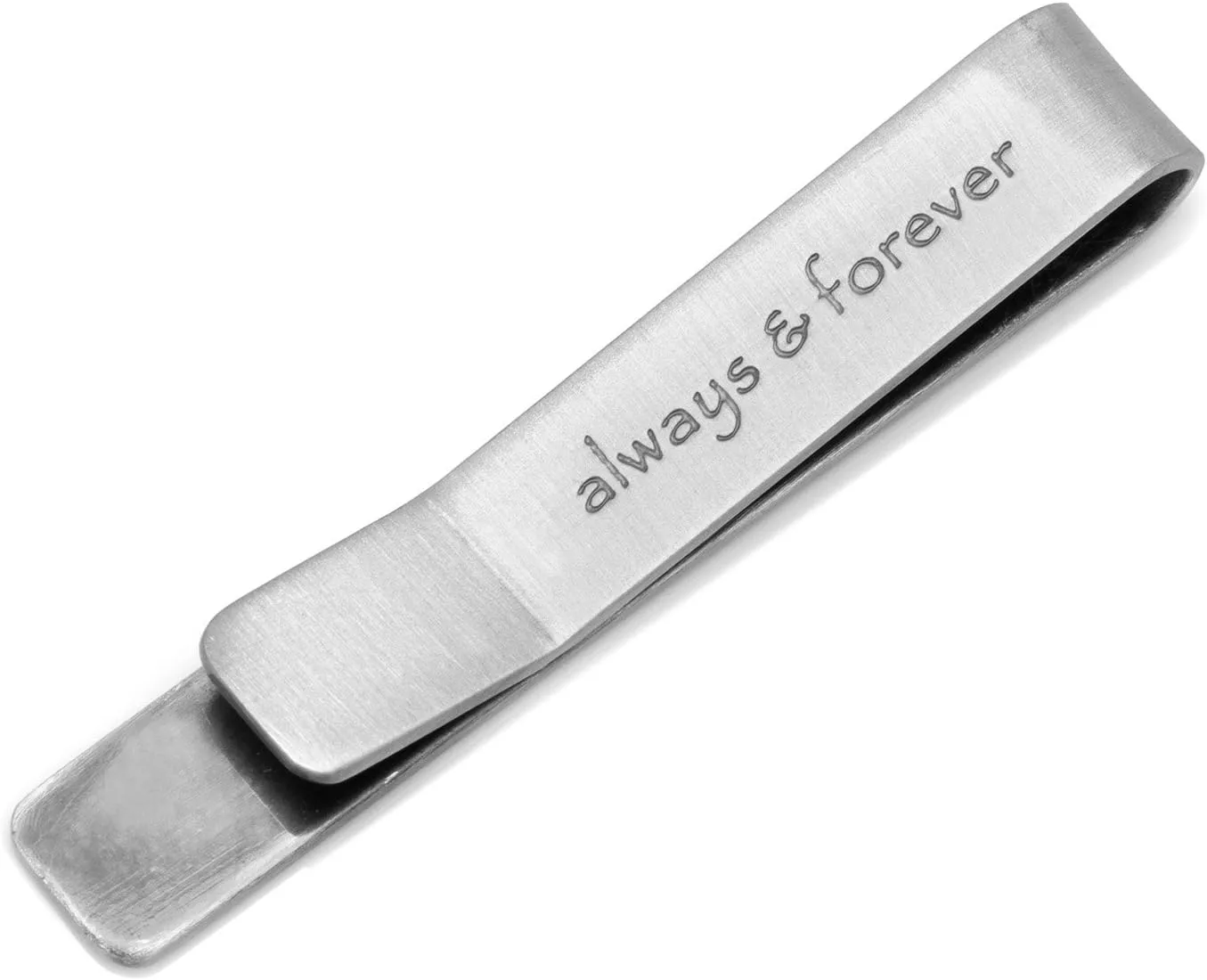 Ox and Bull Trading Co. Always and Forever Hidden Message Tie Bar