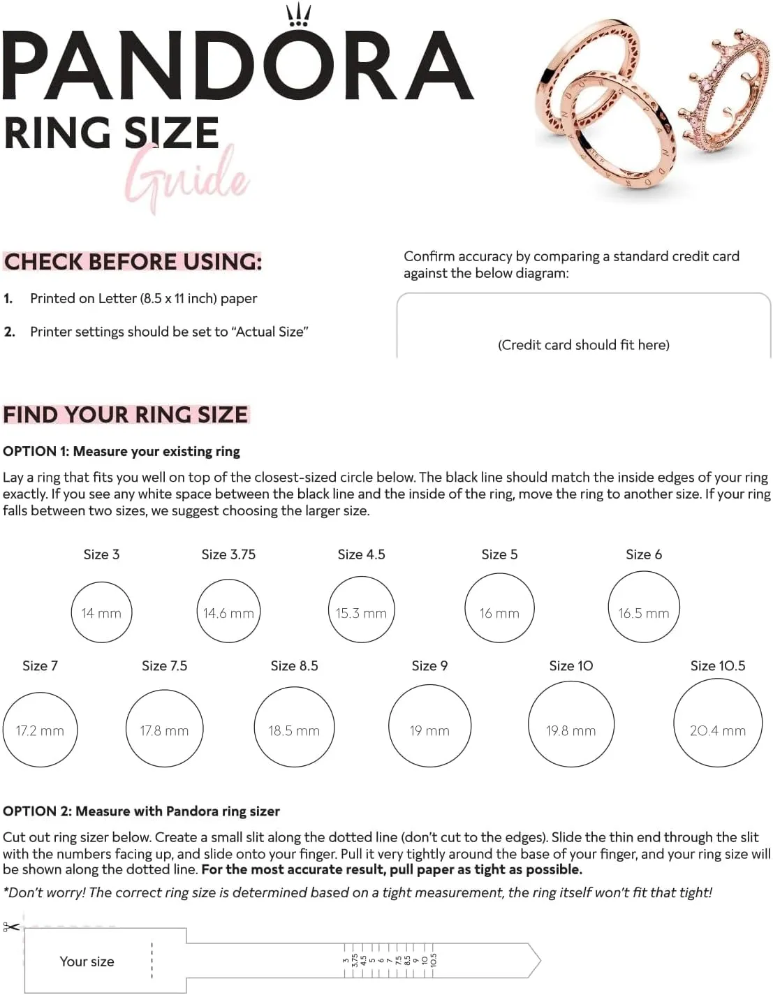 PANDORA Square Sparkle Halo Ring - Ring for Women - Layering or Stackable Ring Rose with Clear Cubic Zirconia - Gift for Her - With Gift Box