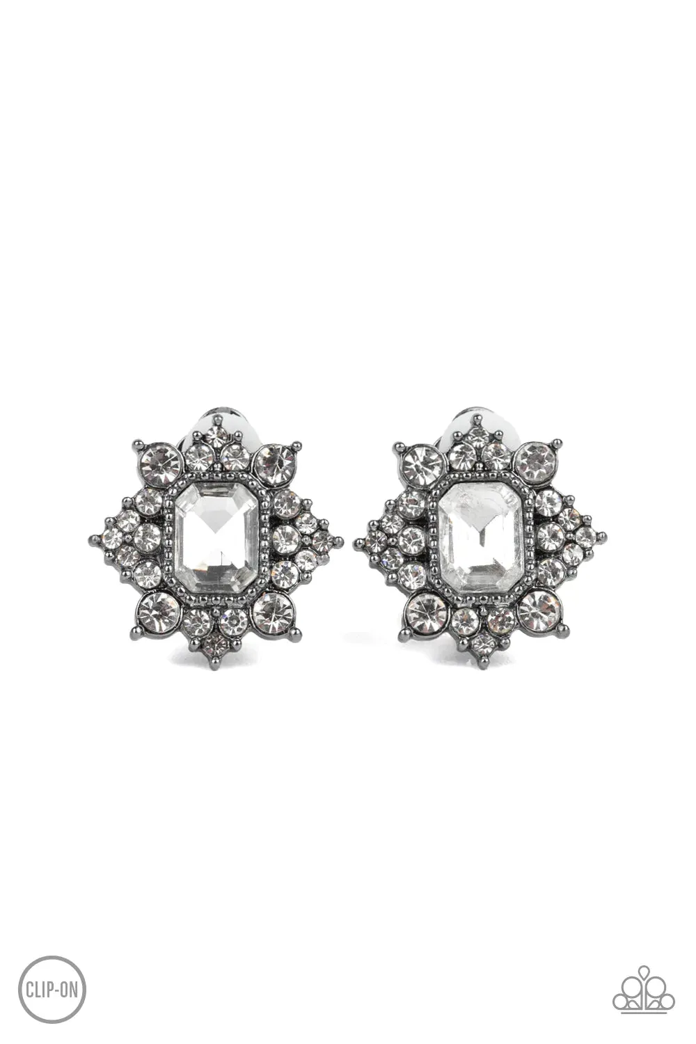 Paparazzi Earring ~ Interstellar Sparkle - Black