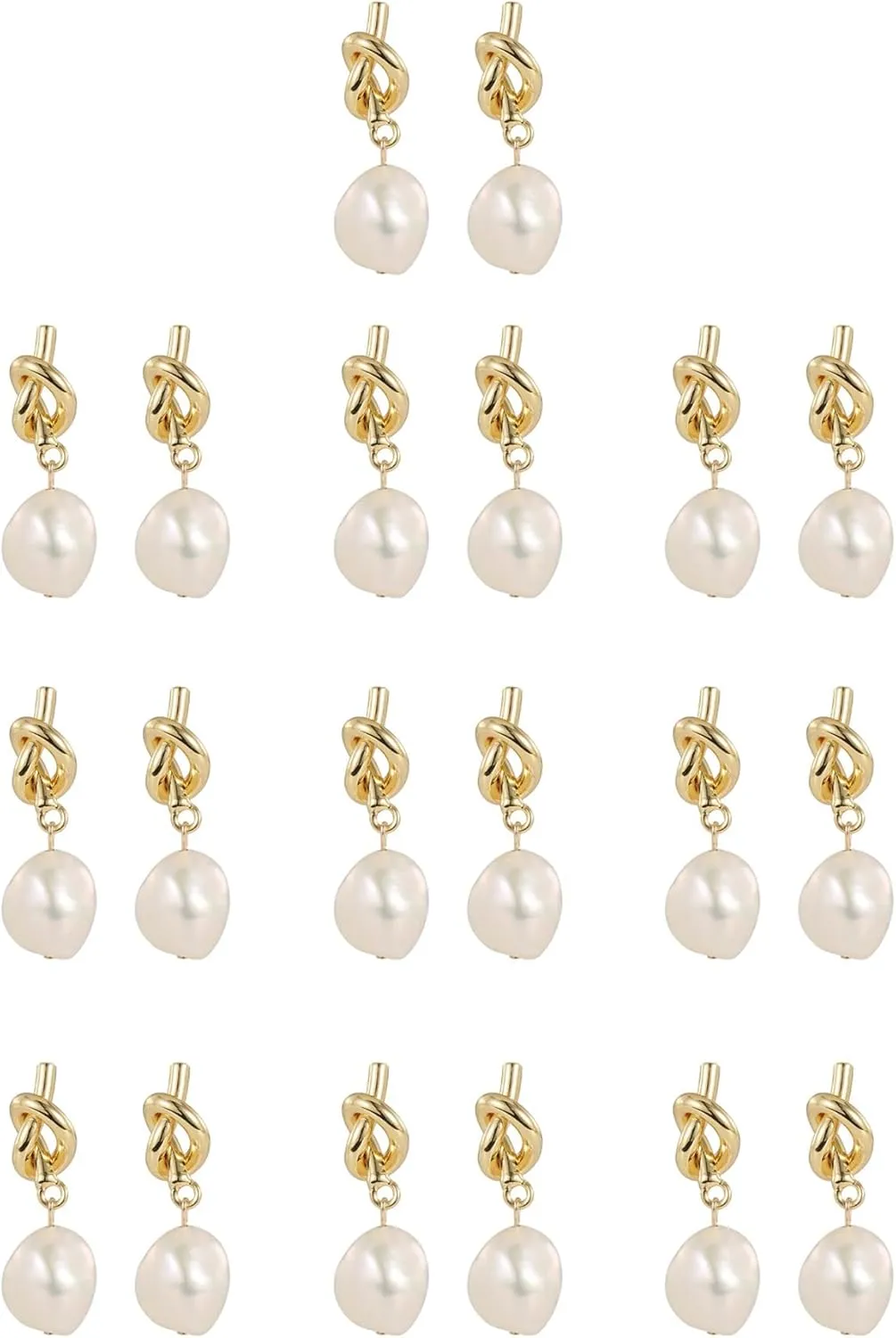 Pearl Drop Earrings Long Pearl Earrings Crystal Wedding Earrings for Brides, Bridesmaid, Bridal Earrings for Wedding Hypoallergenic Elegant Wedding Crystal Pearl Tassel Earrings for Bridal
