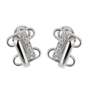 Pomellato Diamond White Gold Earrings
