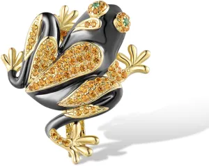 Santuzza 925 Sterling Silver Gemstone Pin Brooch for Women
