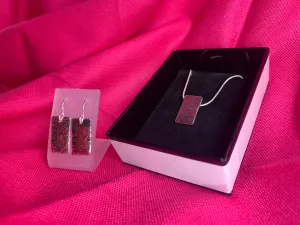 Solid Silver Rectangular Pendant