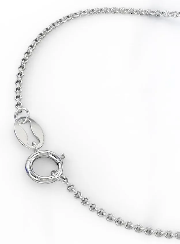 Sterling Silver Have Hope Necklace by JEWLR