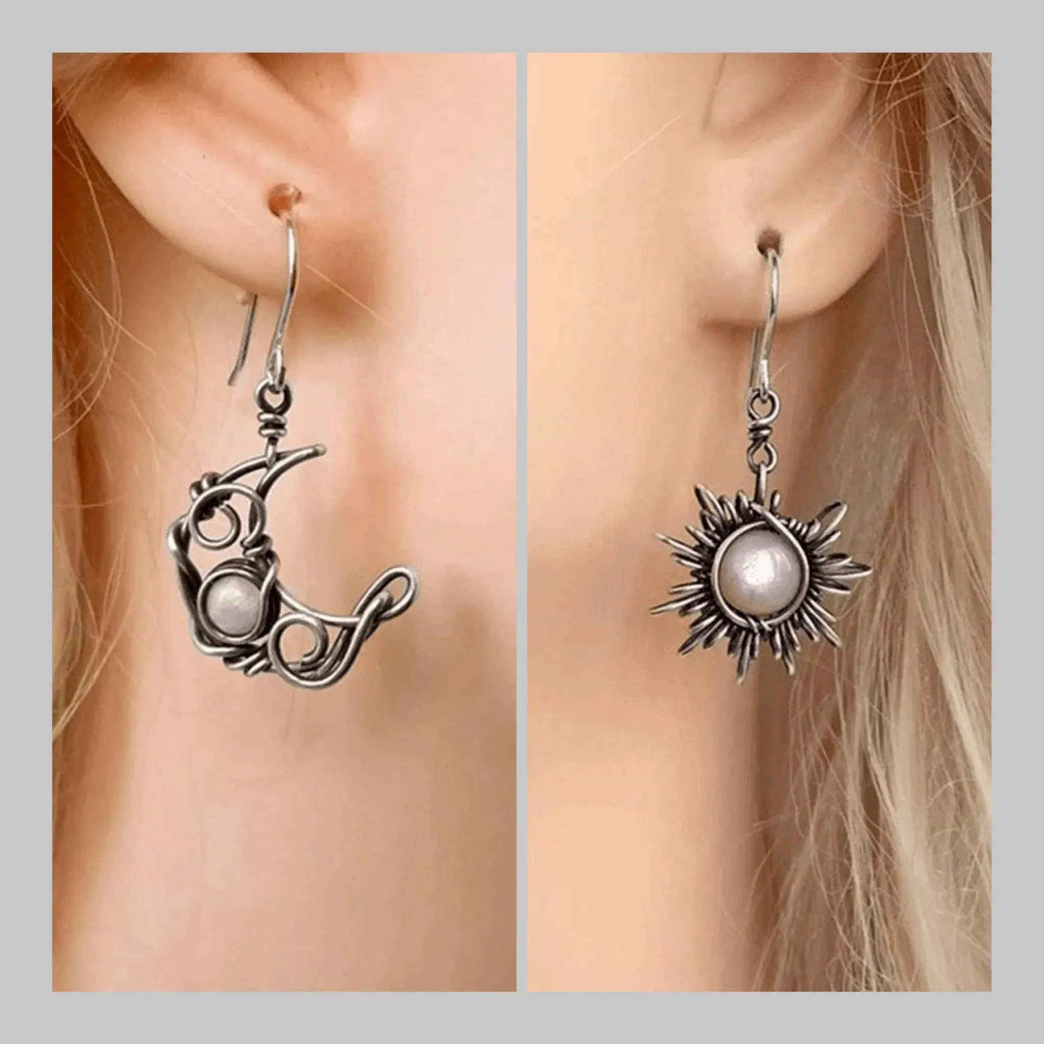 Sun & Moon Earrings