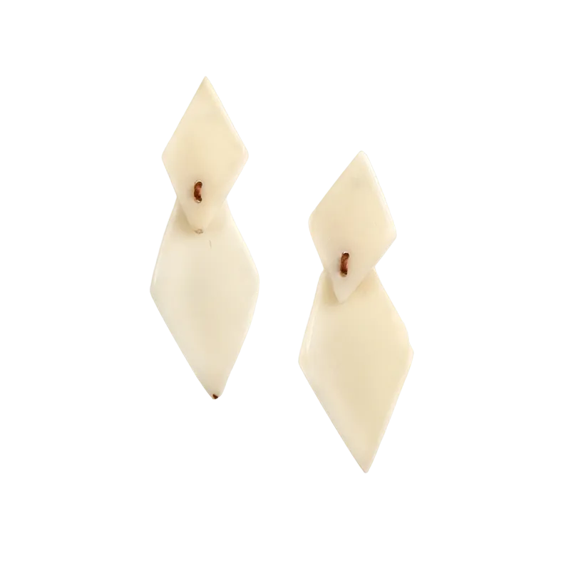 Tagua Women's Ivory Trudy Earrings
