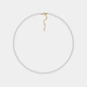 THE TINY ROUND PEARL NECKLACE