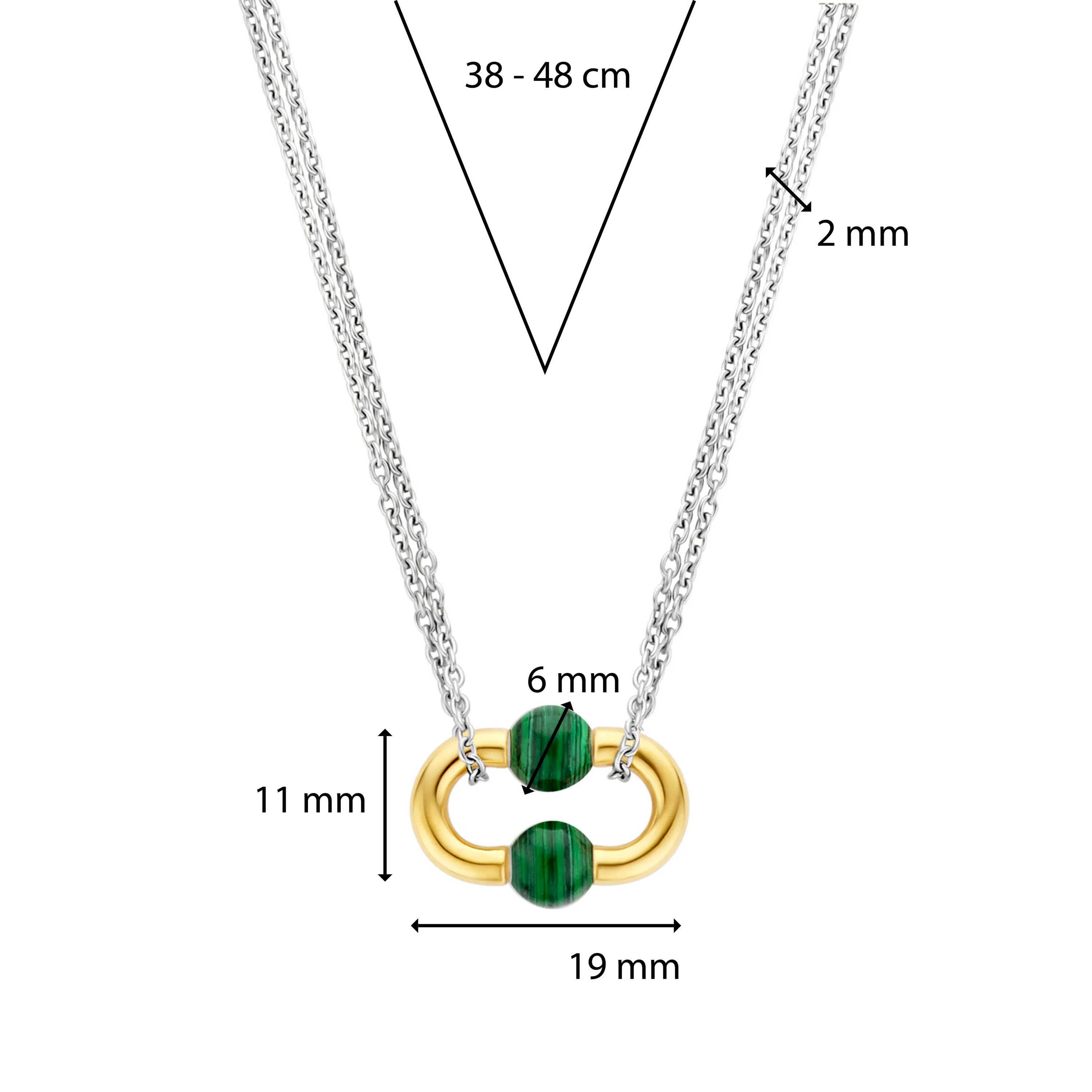 TI SENTO Necklace 34018MA