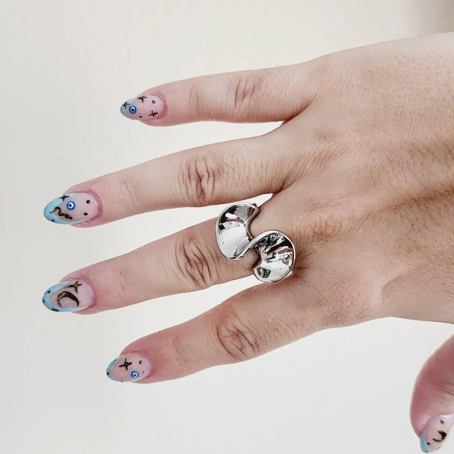 Tissue Flower Ring