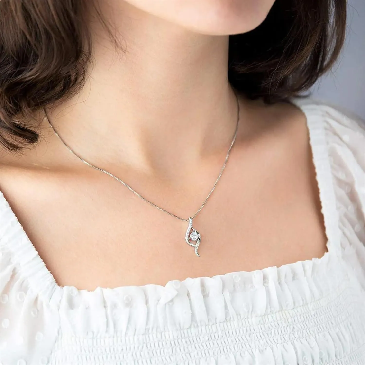 To My Daughter Necklace from Dad, Sterling Silver Daughter Gift