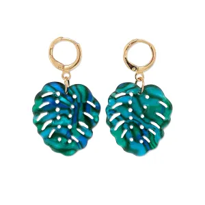 Tropical Leaf Earrings