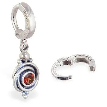 TummyToys® 925 Silver Garnet Huggy