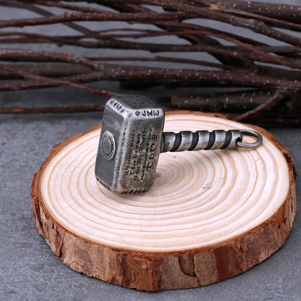 Viking Thor Hammer Mjolnir Necklace