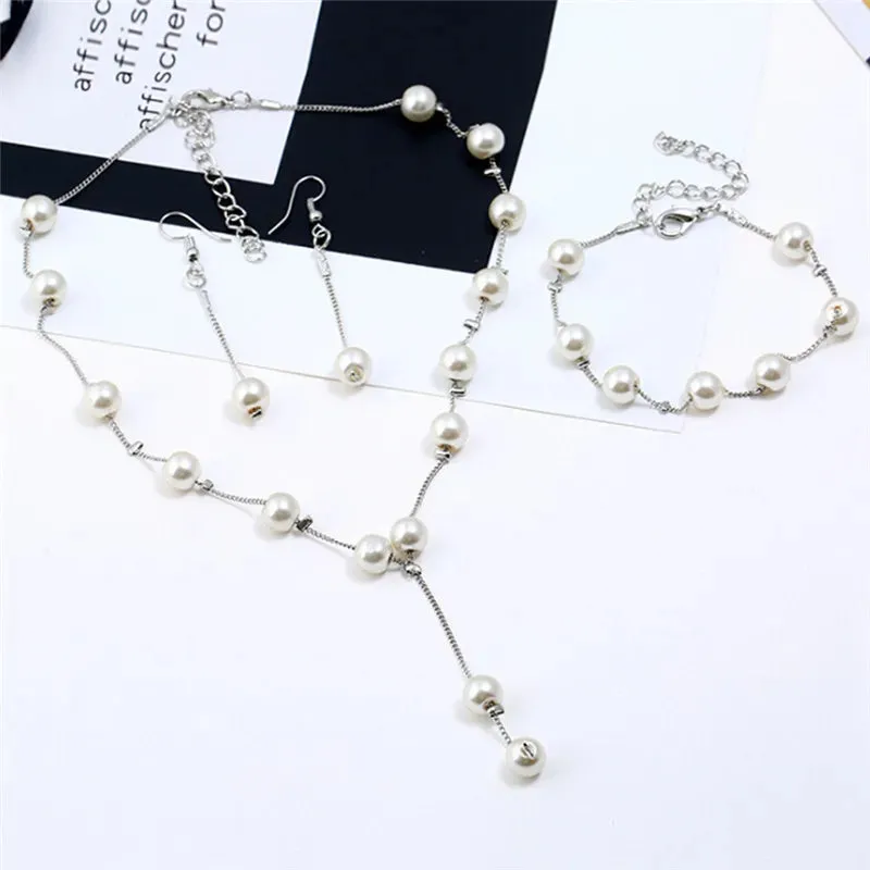 Vintage Bohemian CZ Natural Stone Green Turquoises Charms Pendants Necklaces Earrings For Women Jewelry Set