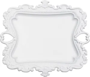 Vintage Small White Ring Dish, Birthday & Wedding Gifts for WomenWedding Ring Tray (White (1 Pack))