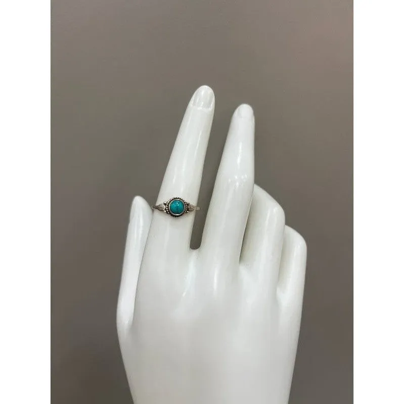 Vintage Tropical Breeze: Sterling Silver Rings Infused with Comfort and Vibes