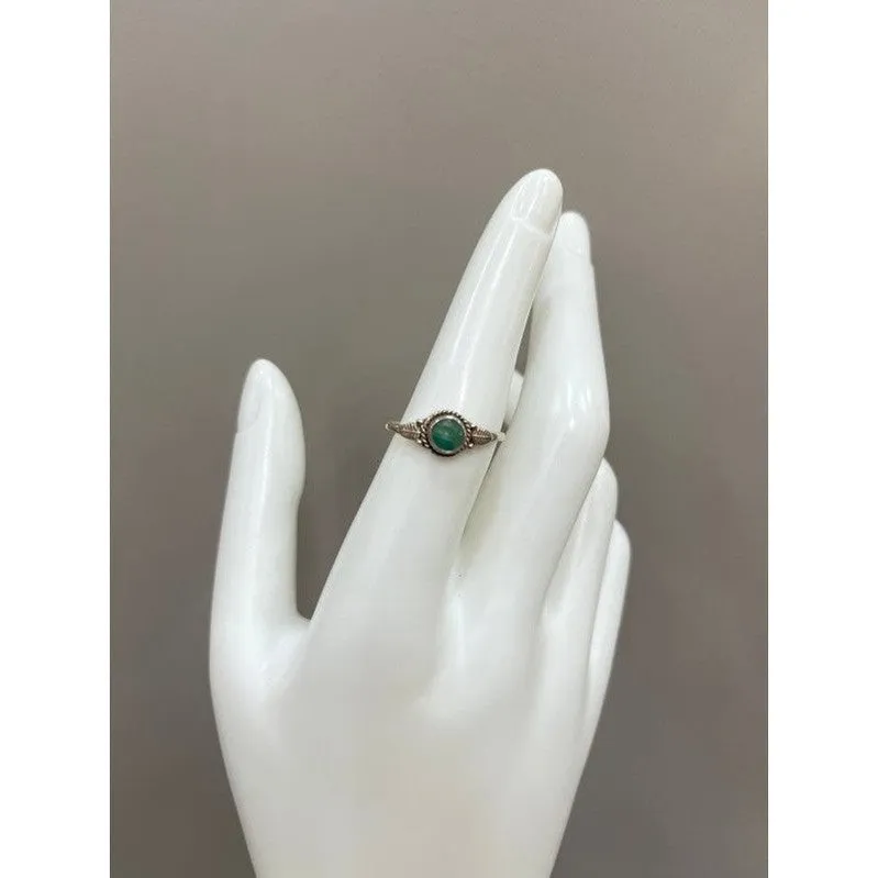 Vintage Tropical Breeze: Sterling Silver Rings Infused with Comfort and Vibes